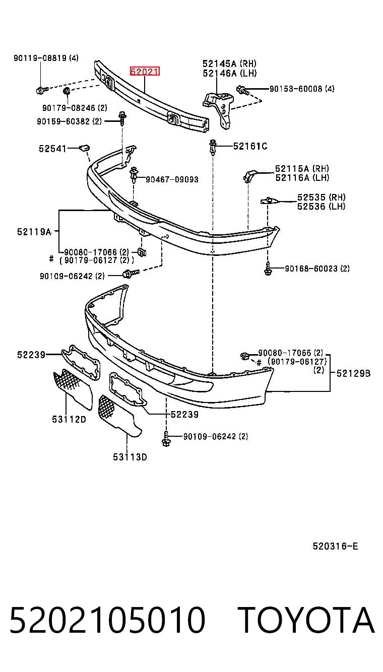 5202105010 Toyota