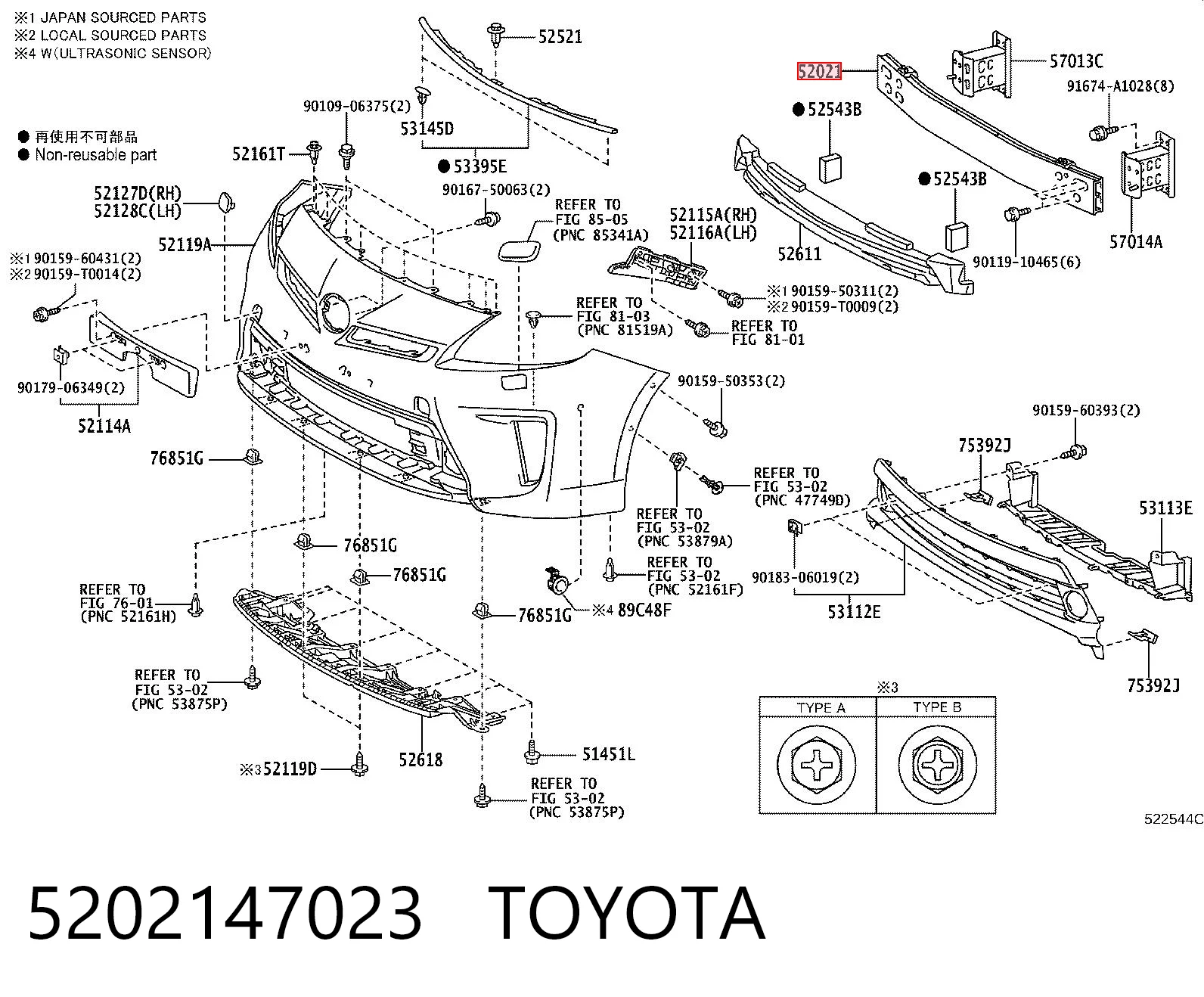 5202147023 Toyota