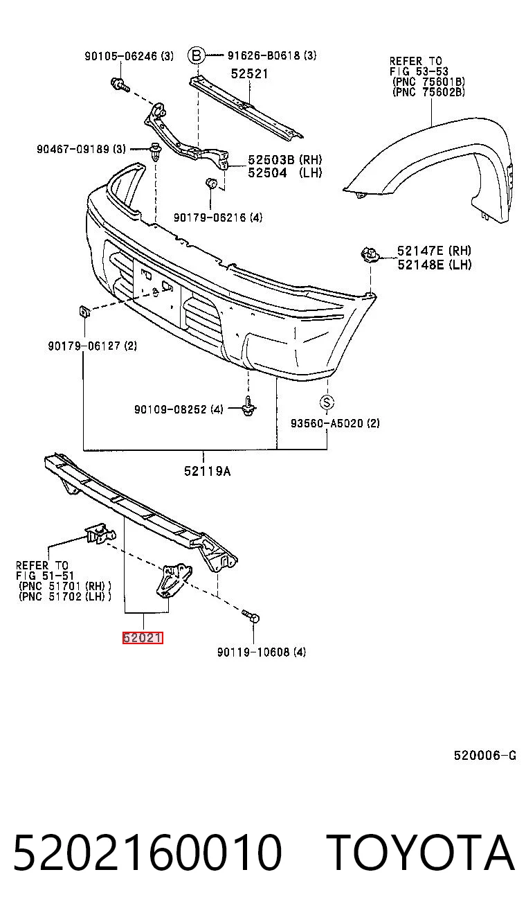 Kupić Wzmocnienie zderzaka przedniego Toyota Land Cruiser  J9 w dobrej cenie