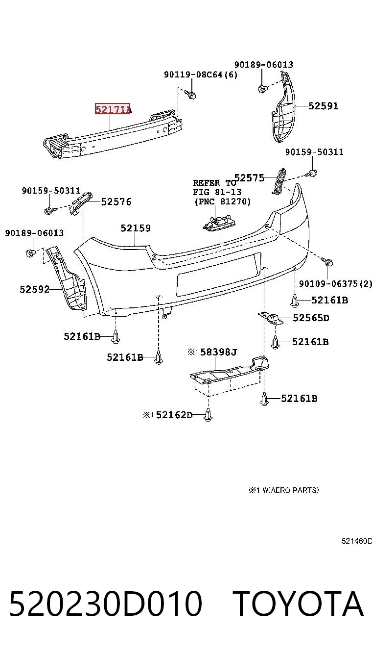 520230D010 Toyota