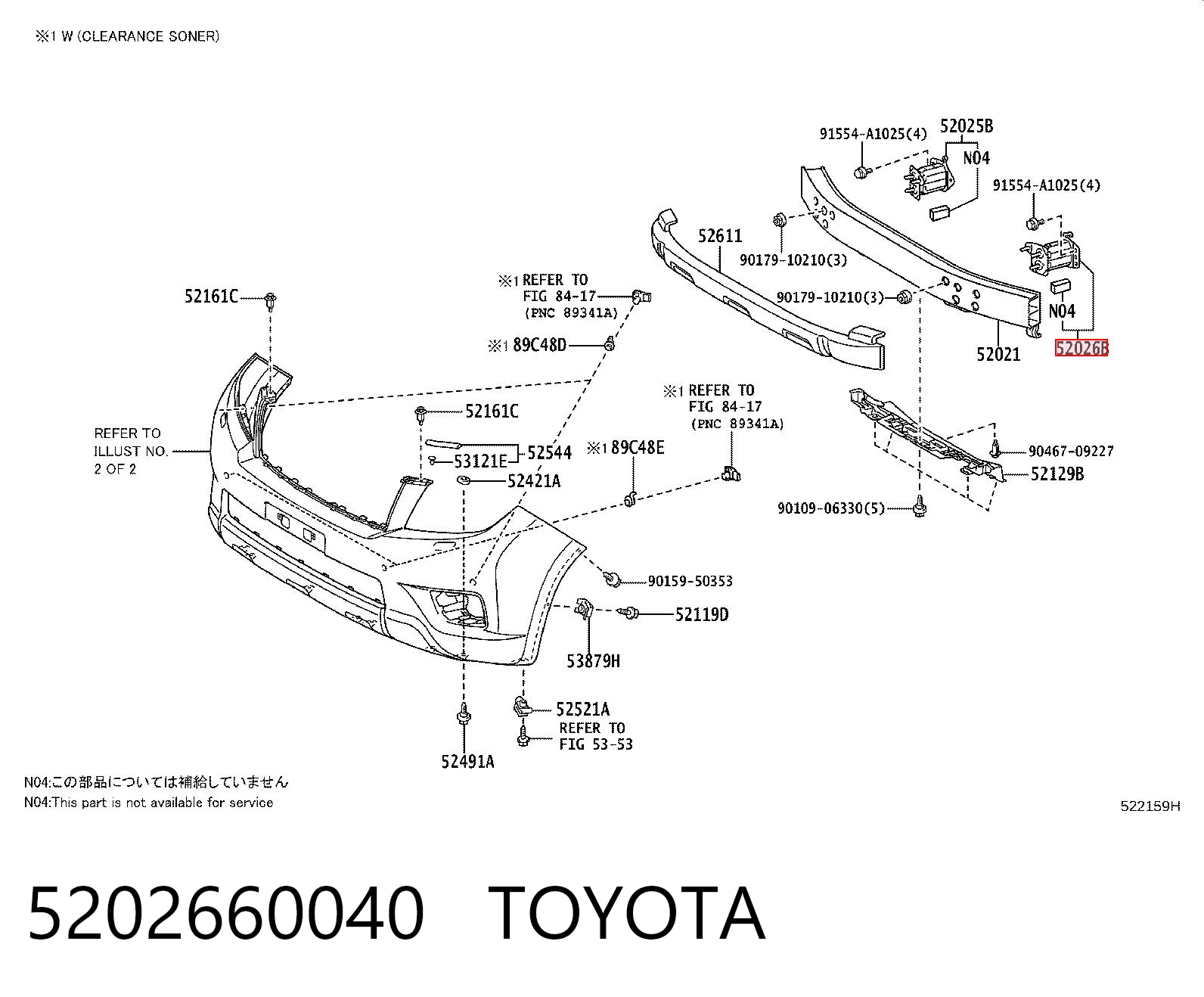 5202660040 Toyota