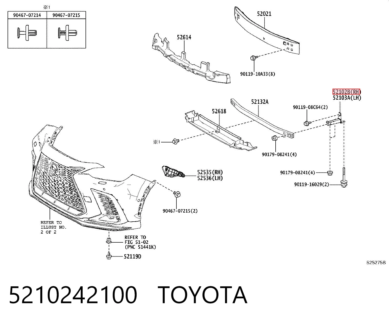 5210242100 Toyota