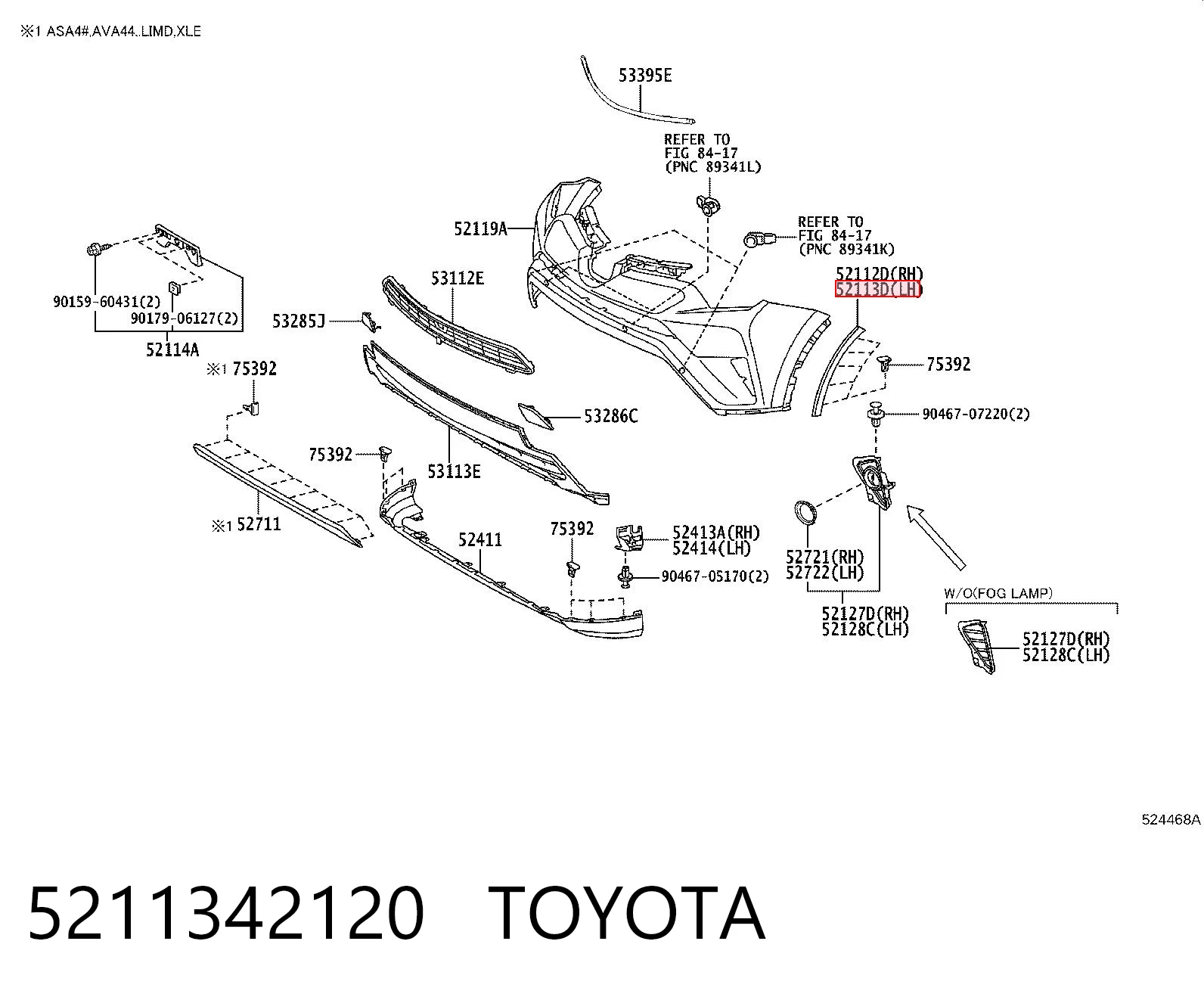 5211342120 Toyota