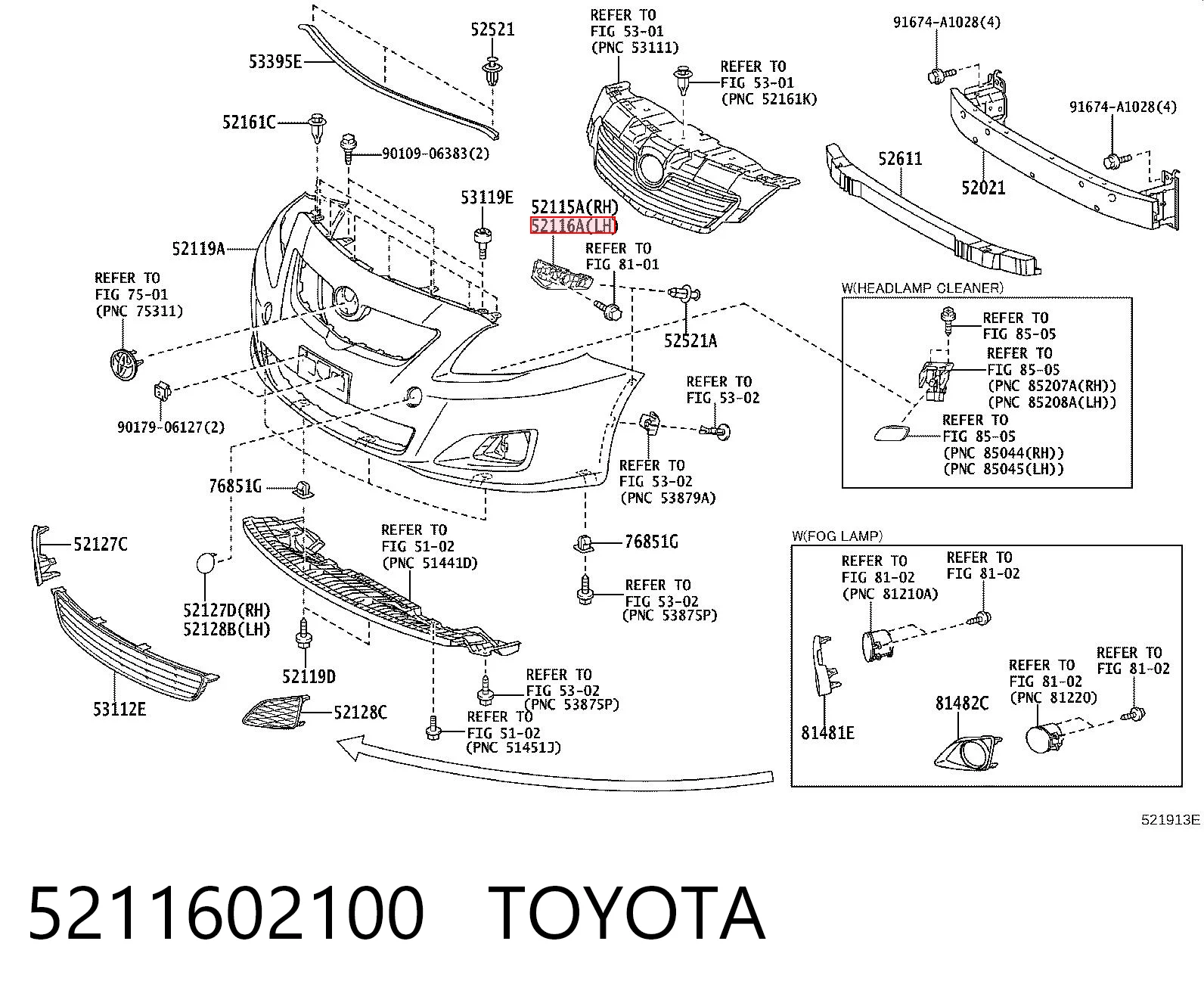 5211602100 Toyota