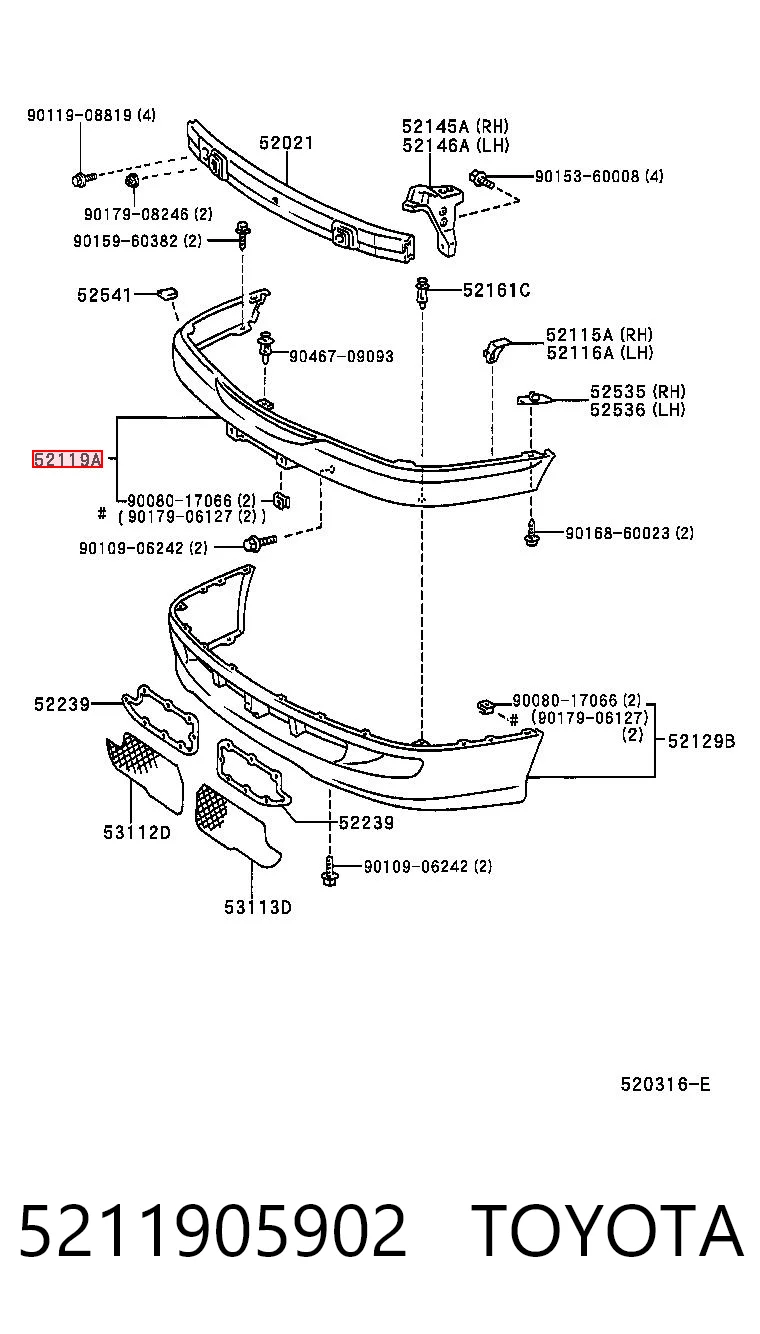 5211905902 Toyota