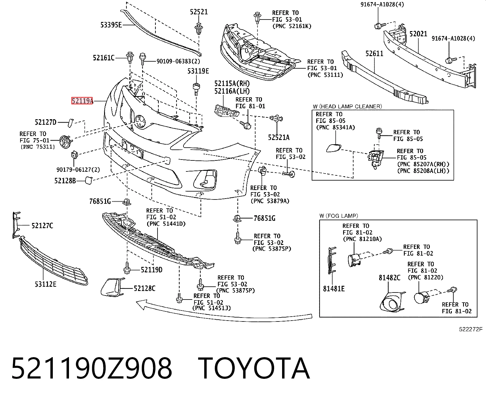 521190Z908 Toyota