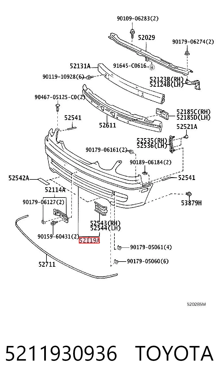 5211930936 Toyota