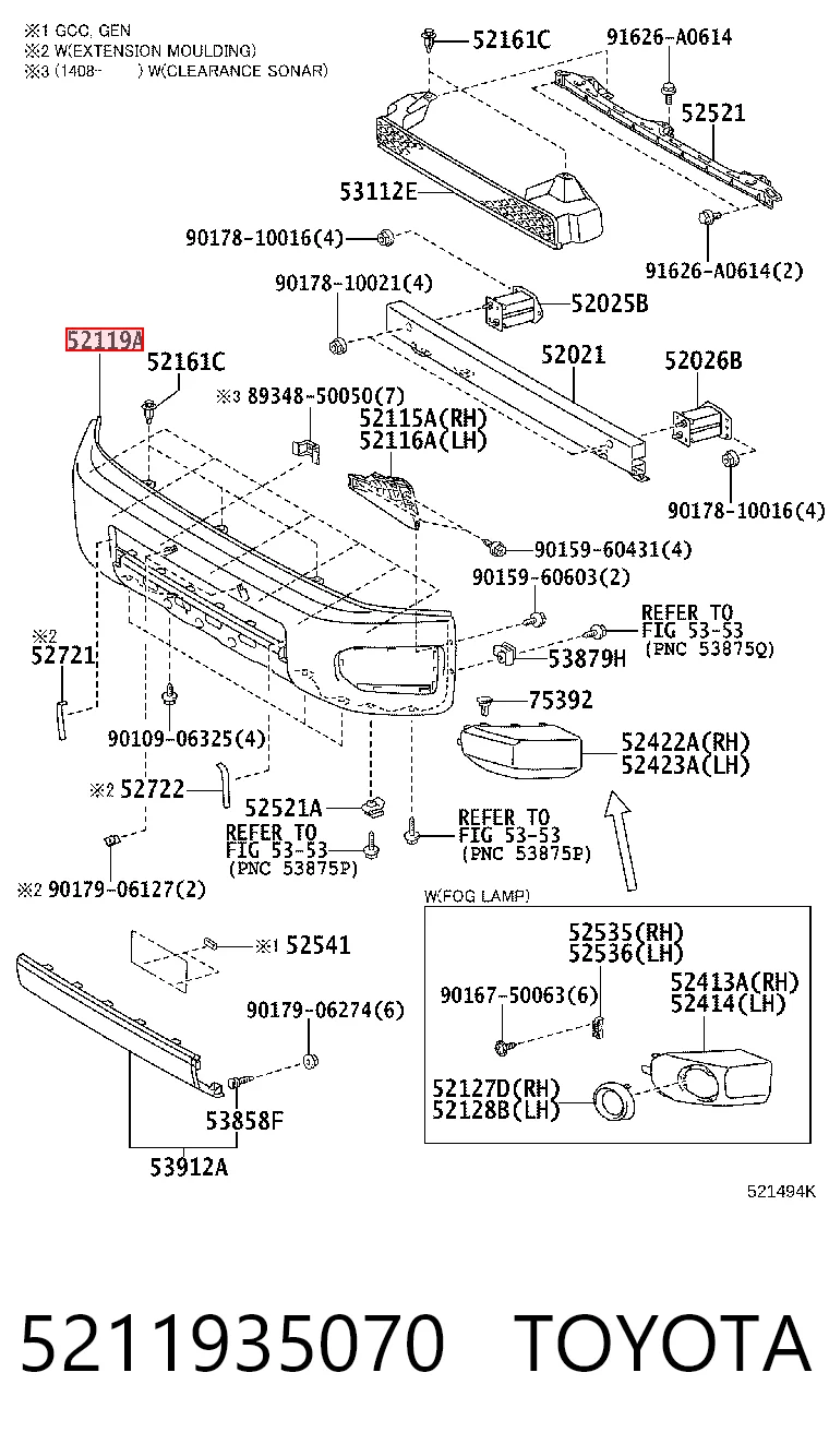 Zderzak przedni do Toyota Fj Cruiser  GSJ1