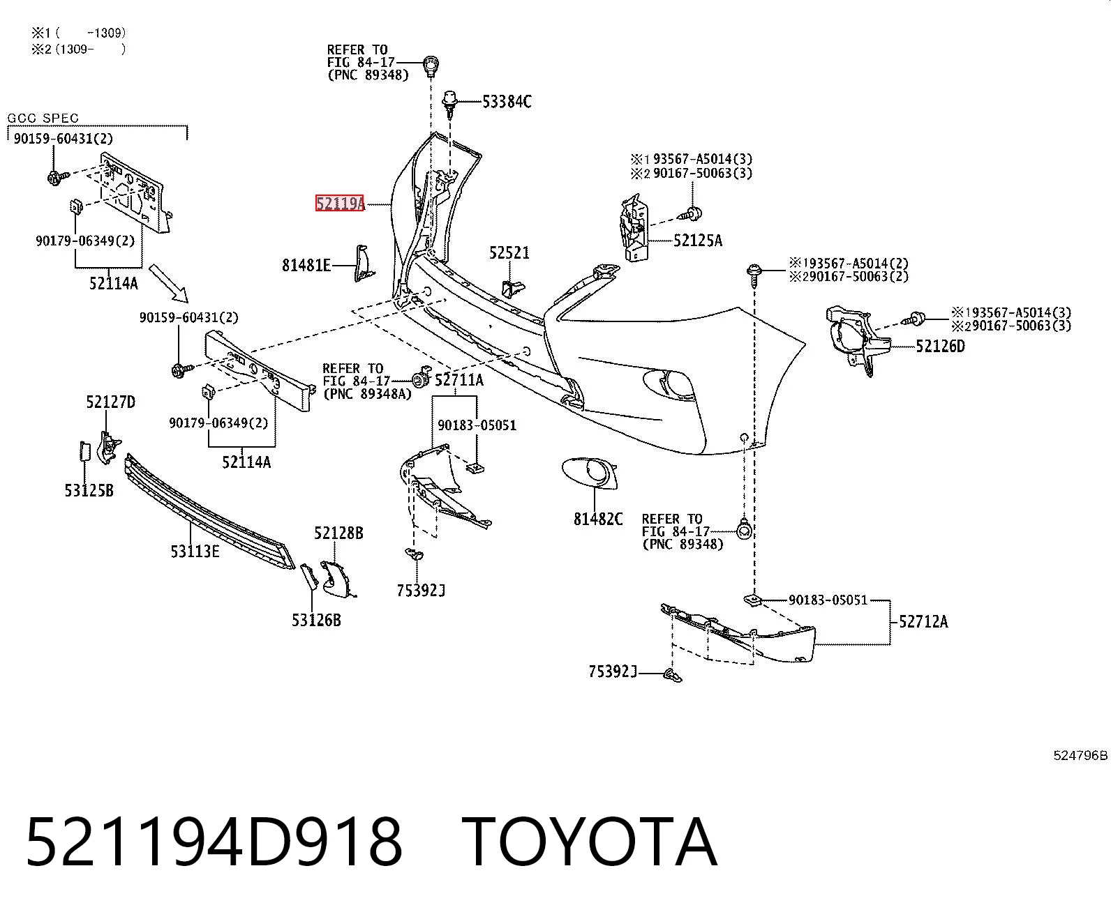 521194D918 Toyota
