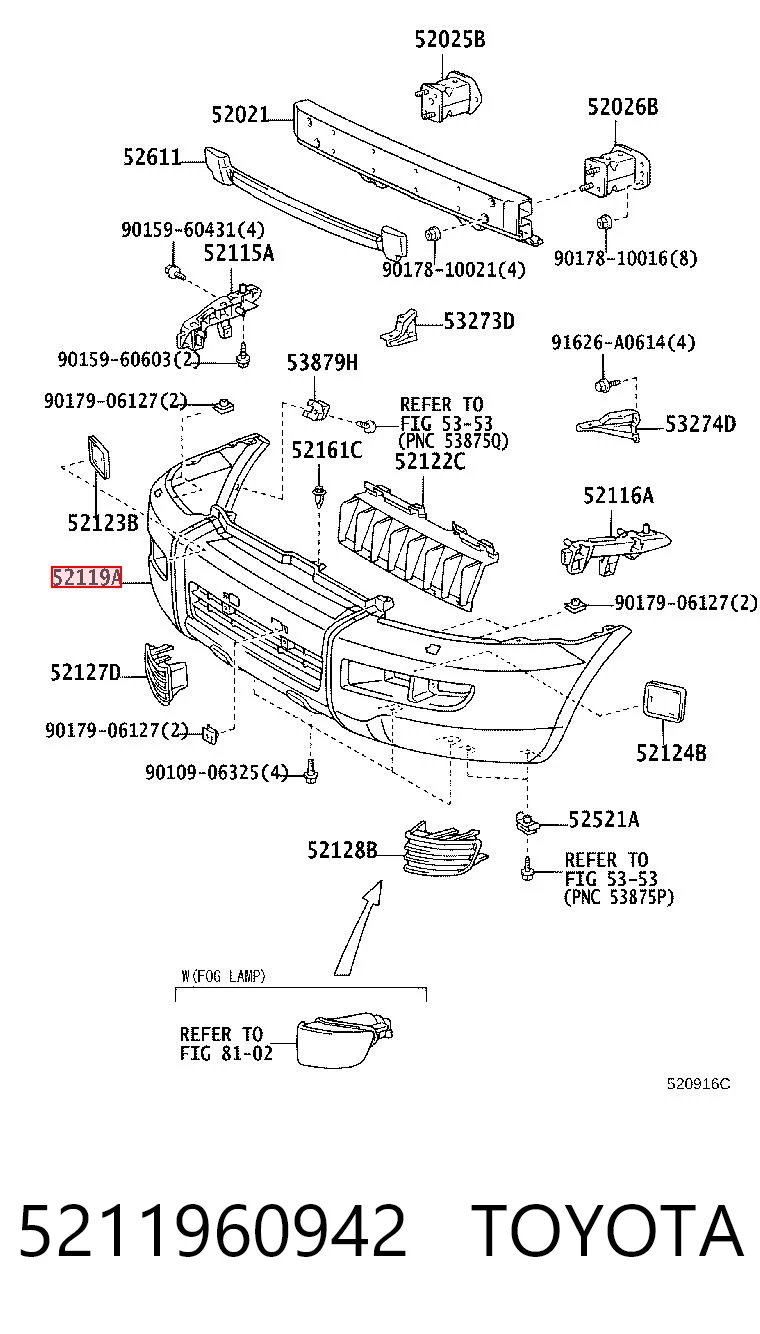 5211960942 Toyota
