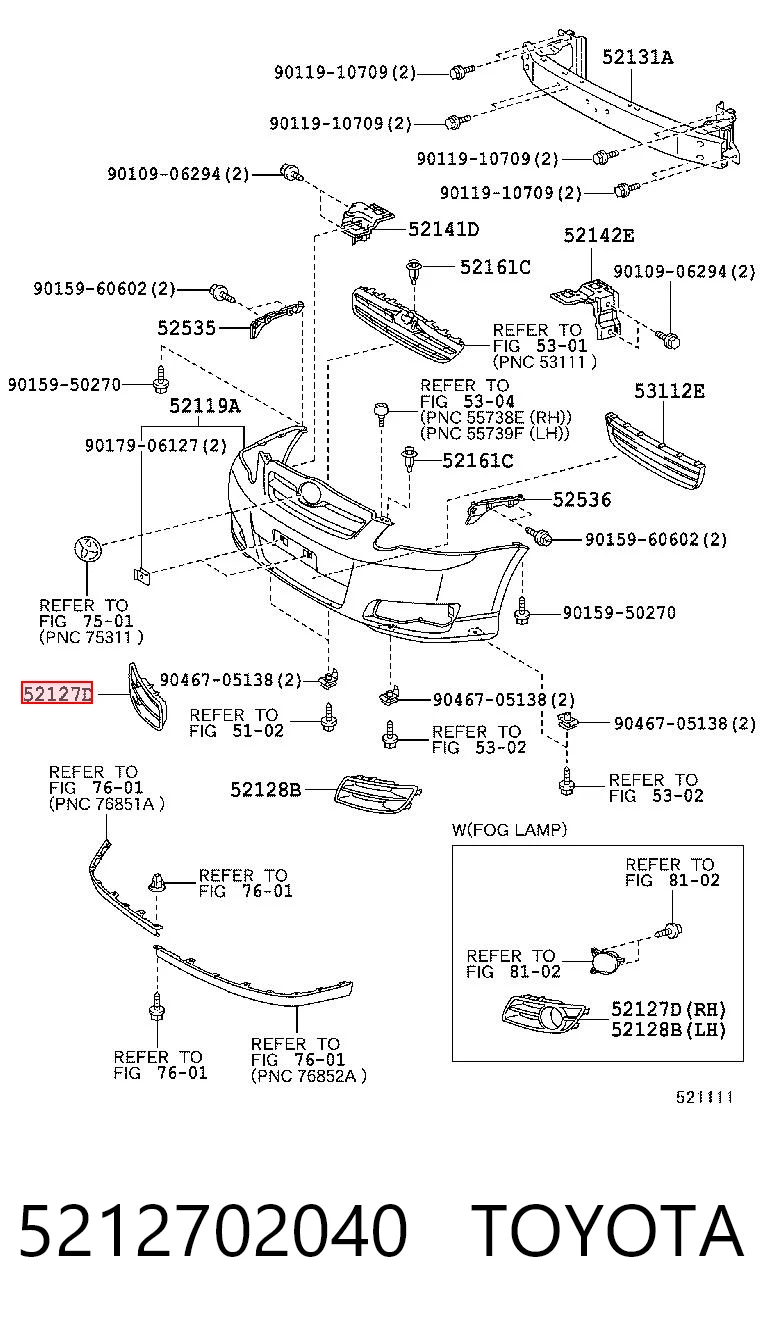5212702040 Toyota