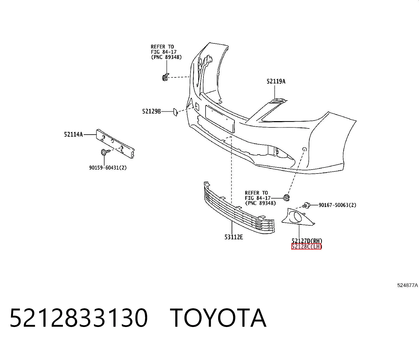 5212833130 Toyota
