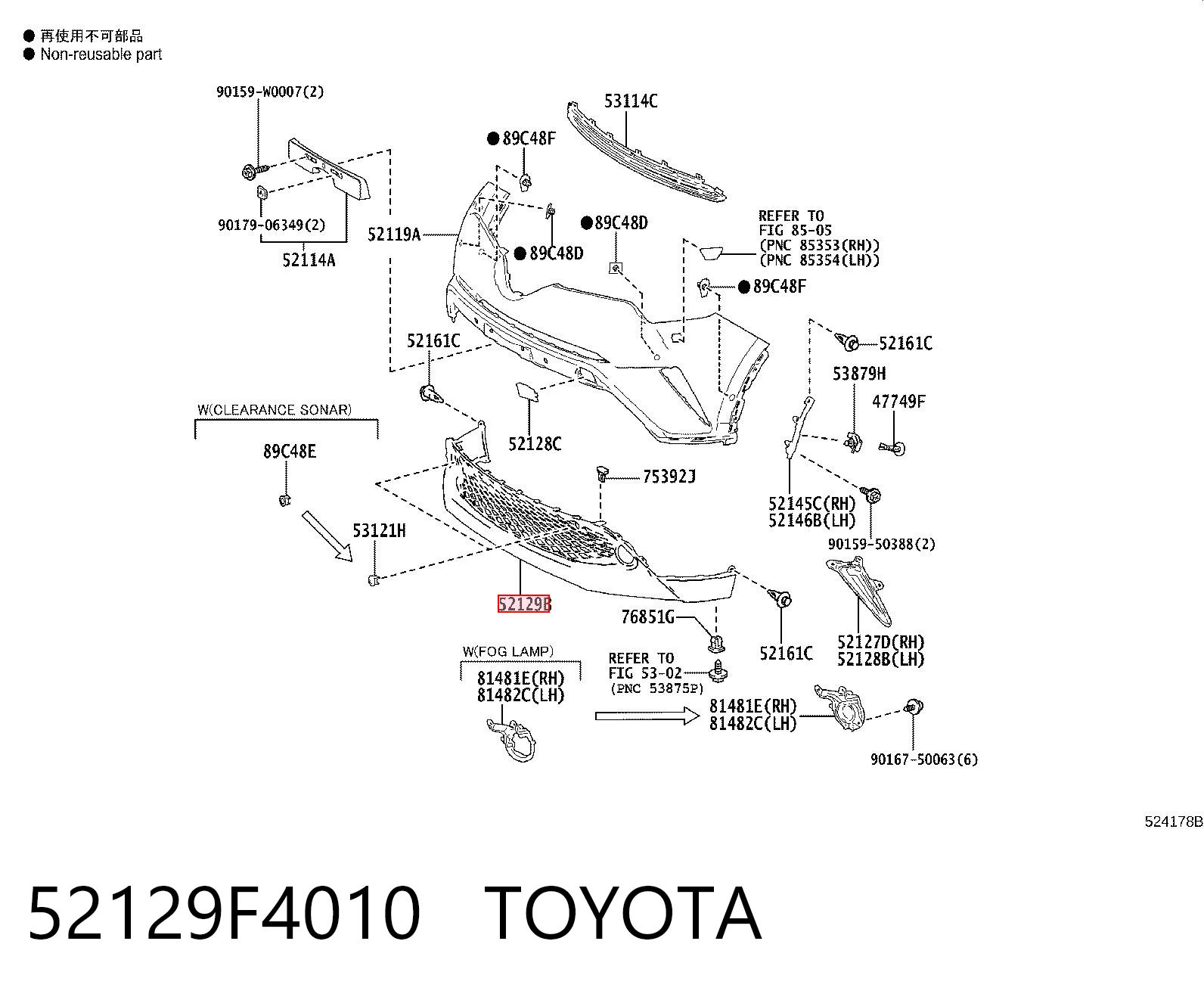 52129F4010 Toyota