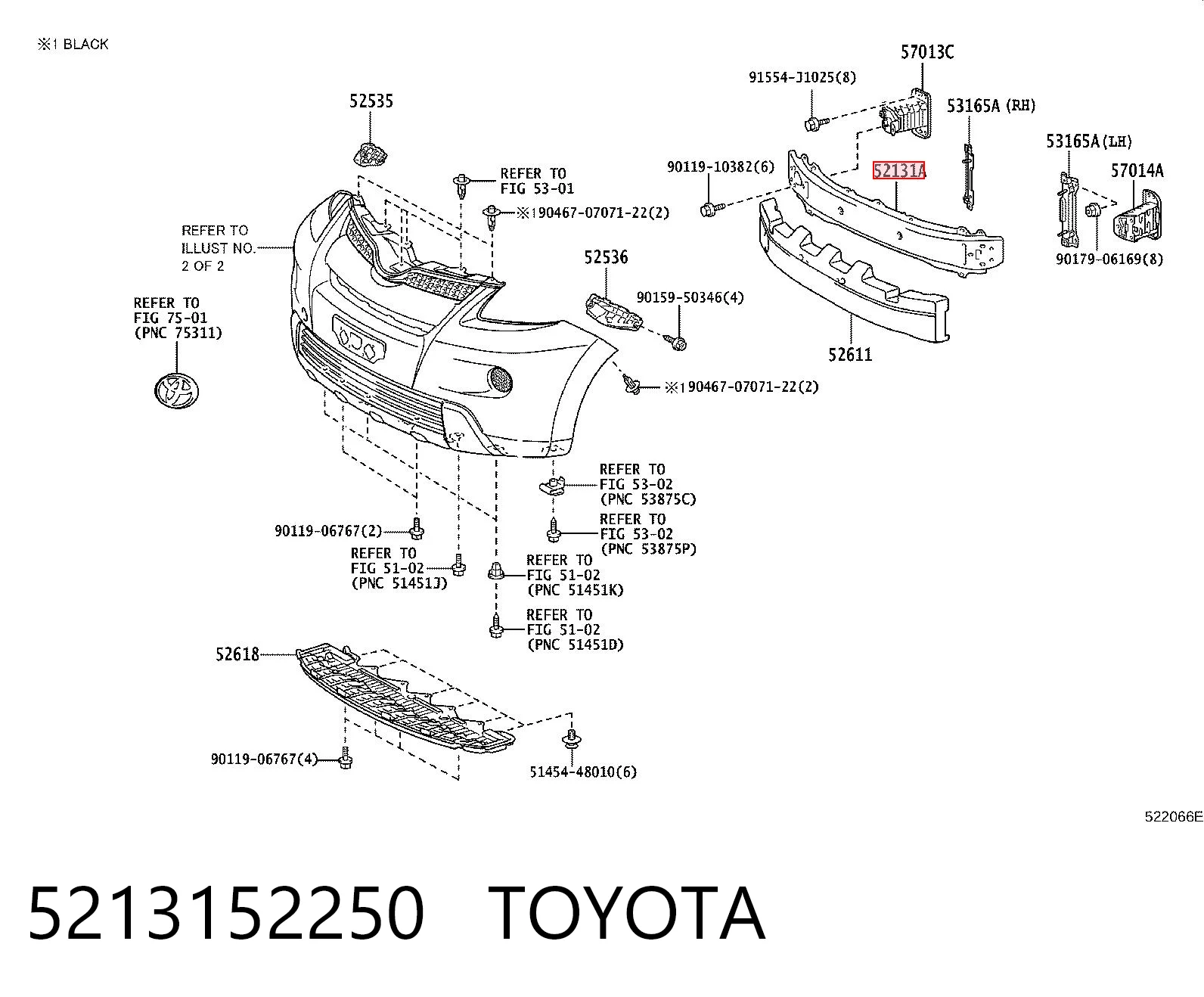5213152250 Toyota