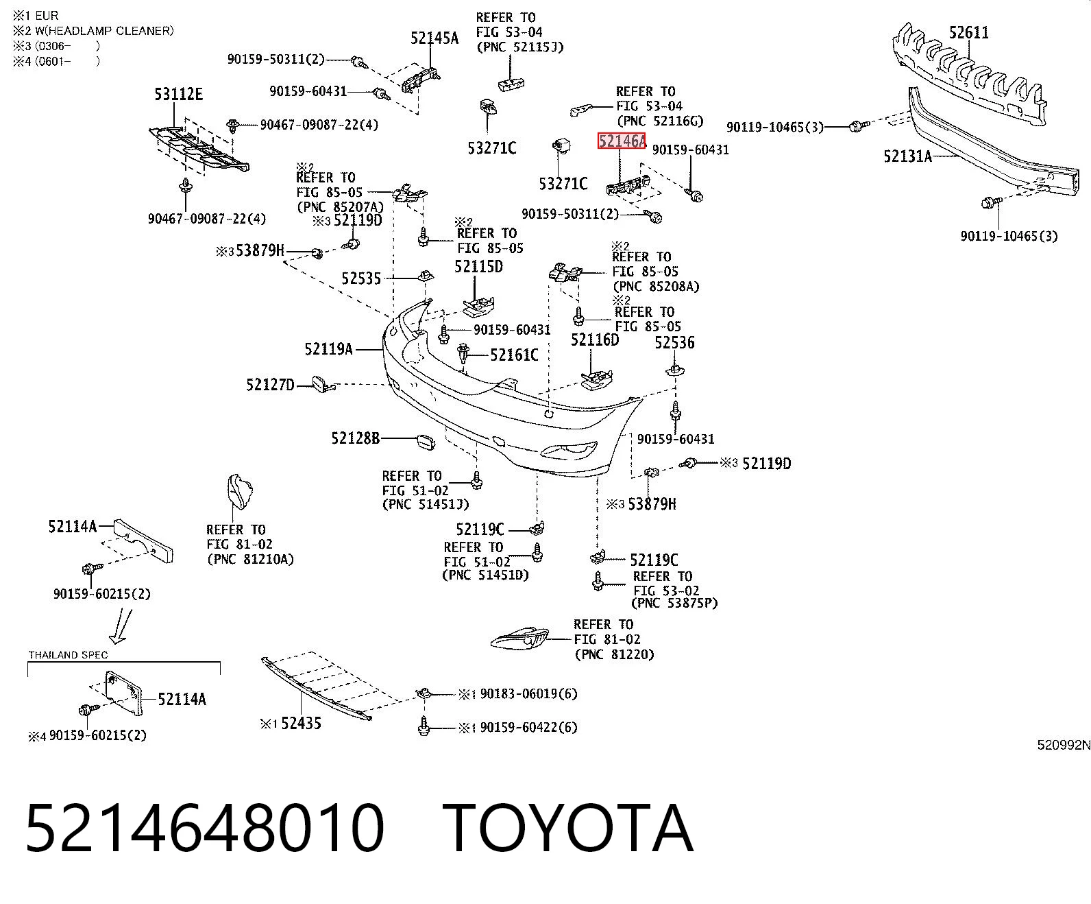 5214648010 Toyota