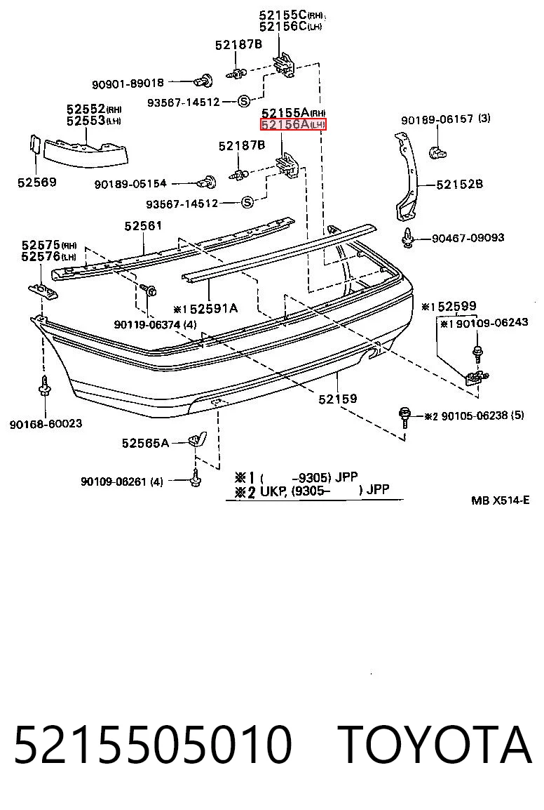 5215505010 Toyota
