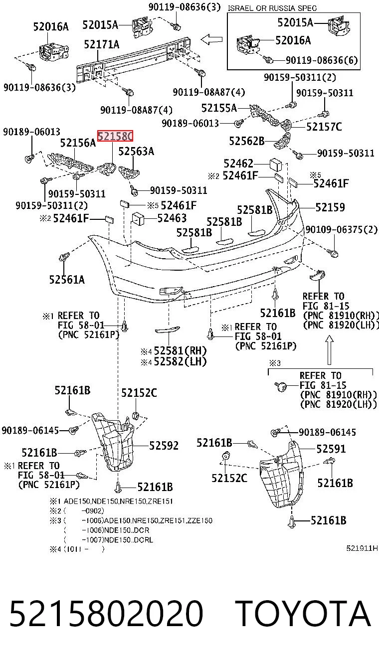 5215802020 Toyota