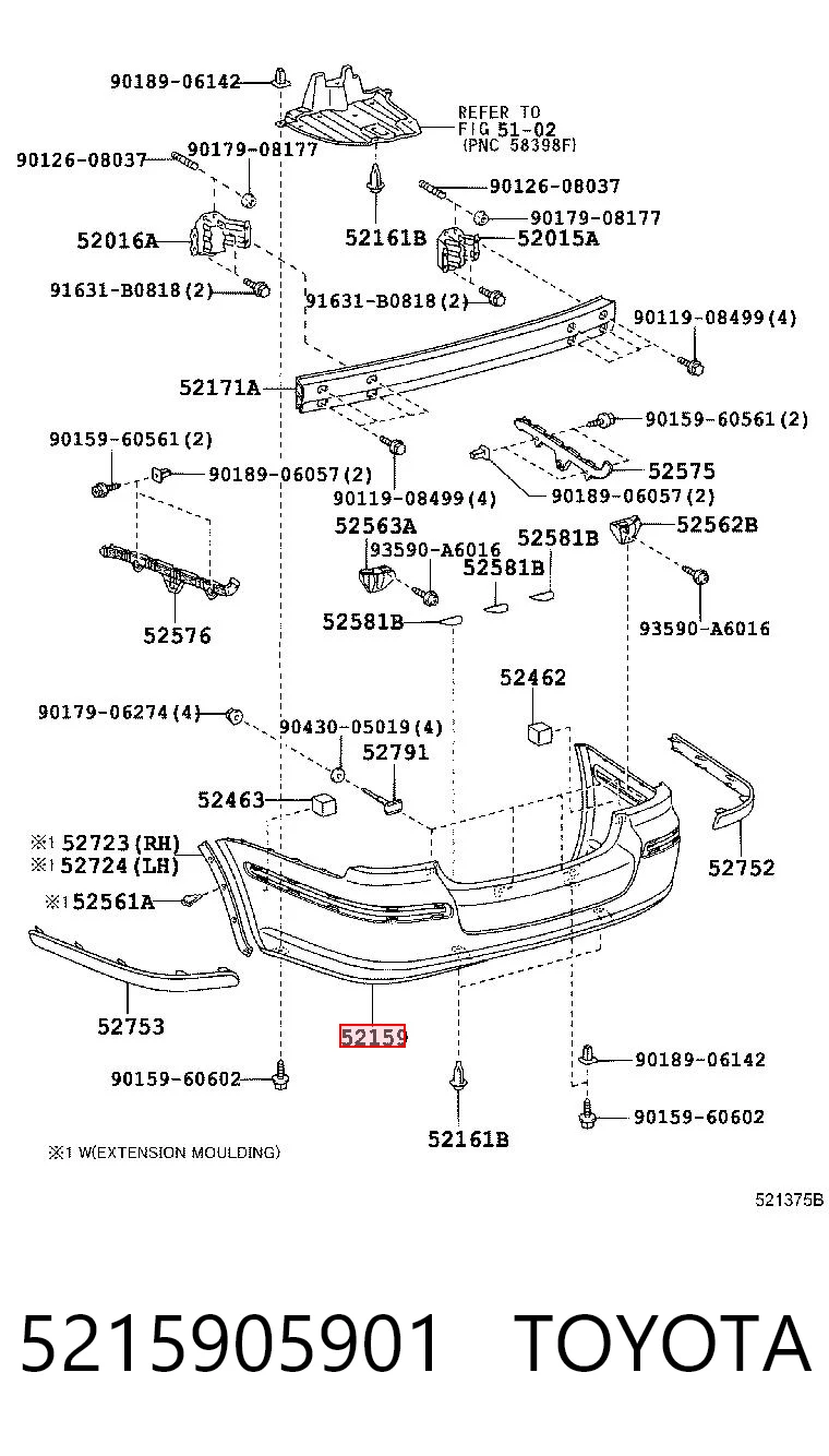 5215905901 Toyota