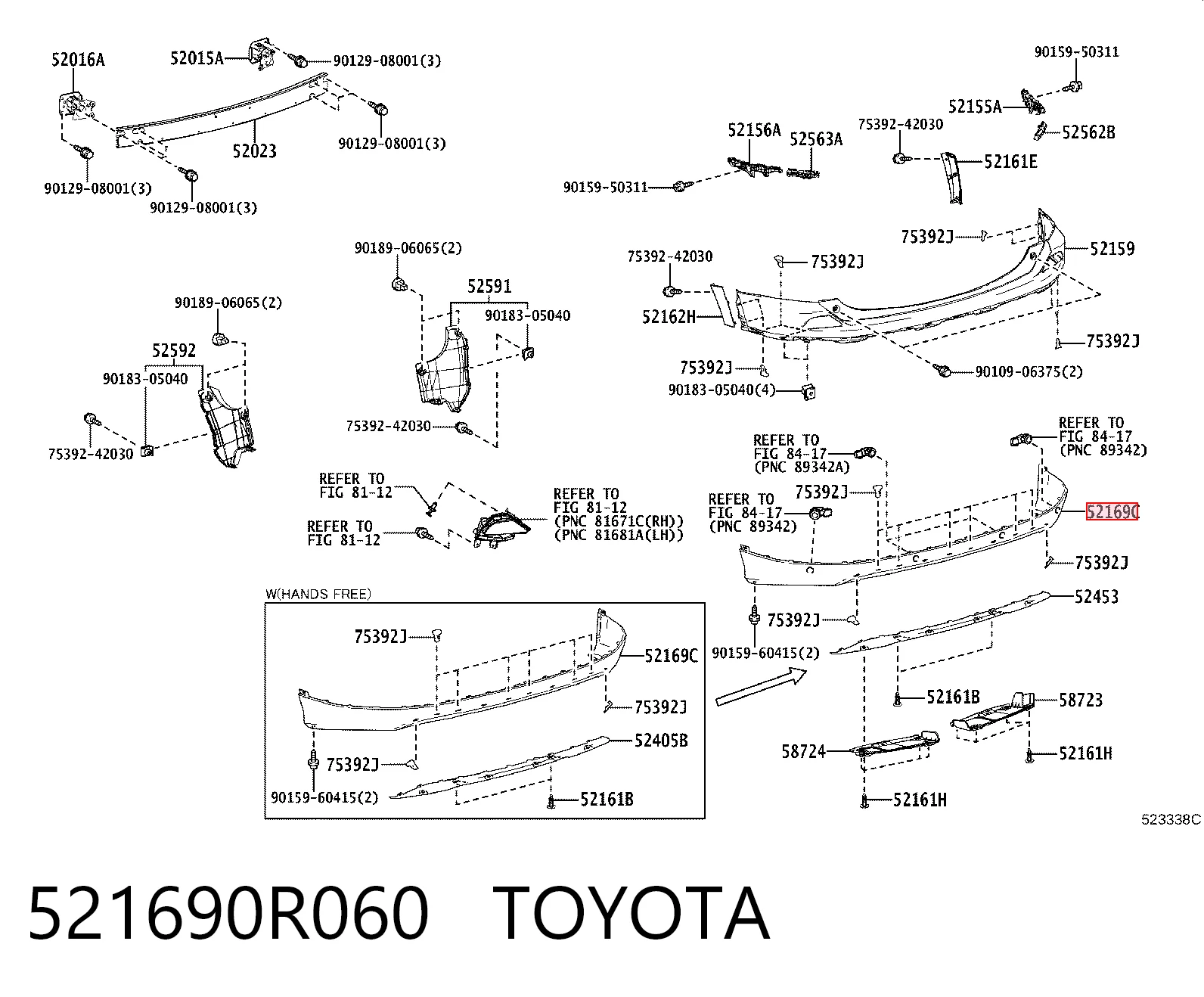 521690R060 Toyota
