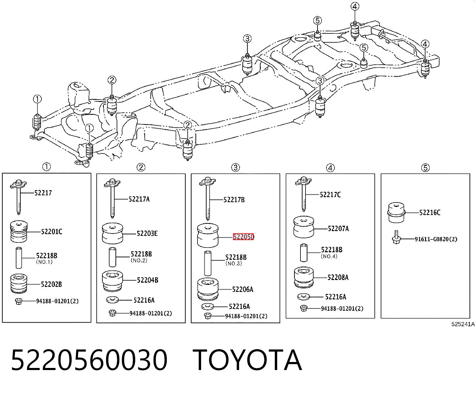 5220560030 Toyota