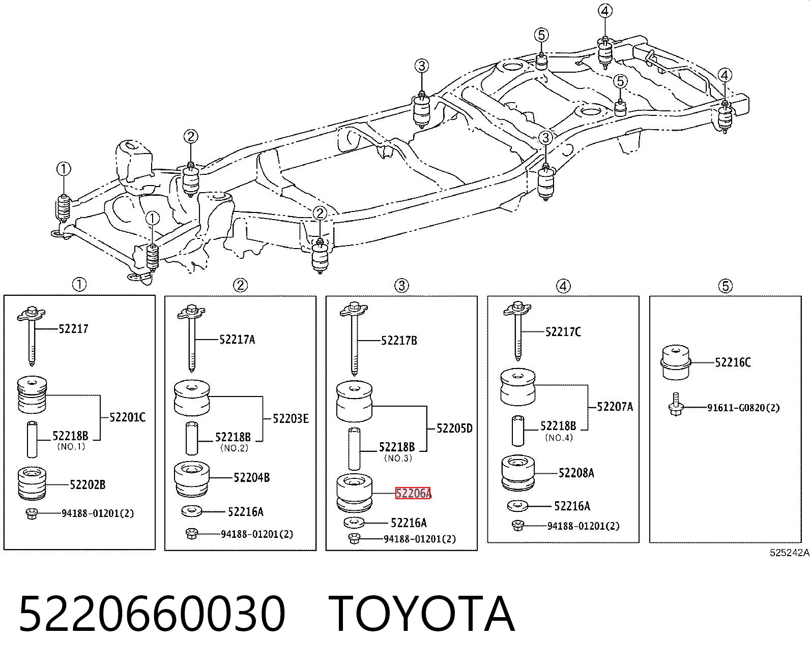 5220660030 Toyota