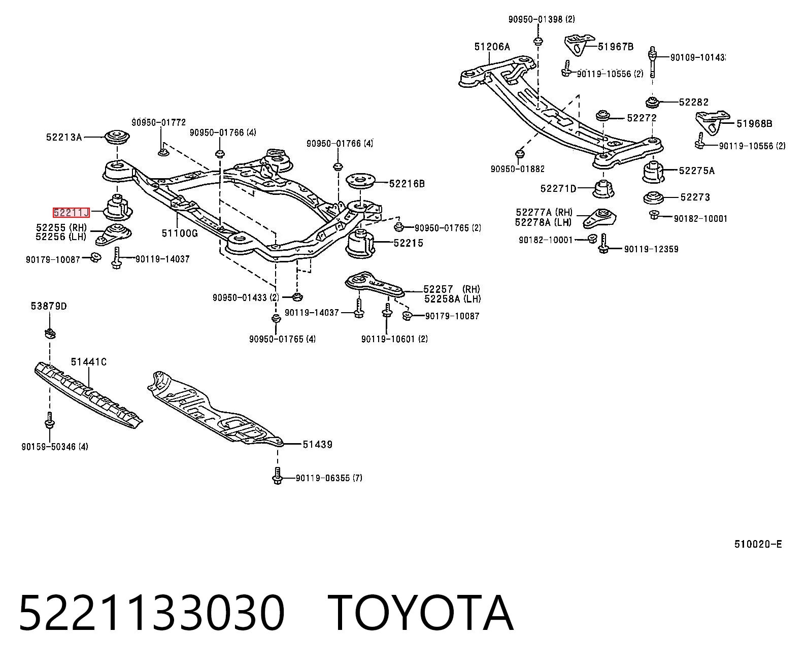 5221133030 Toyota