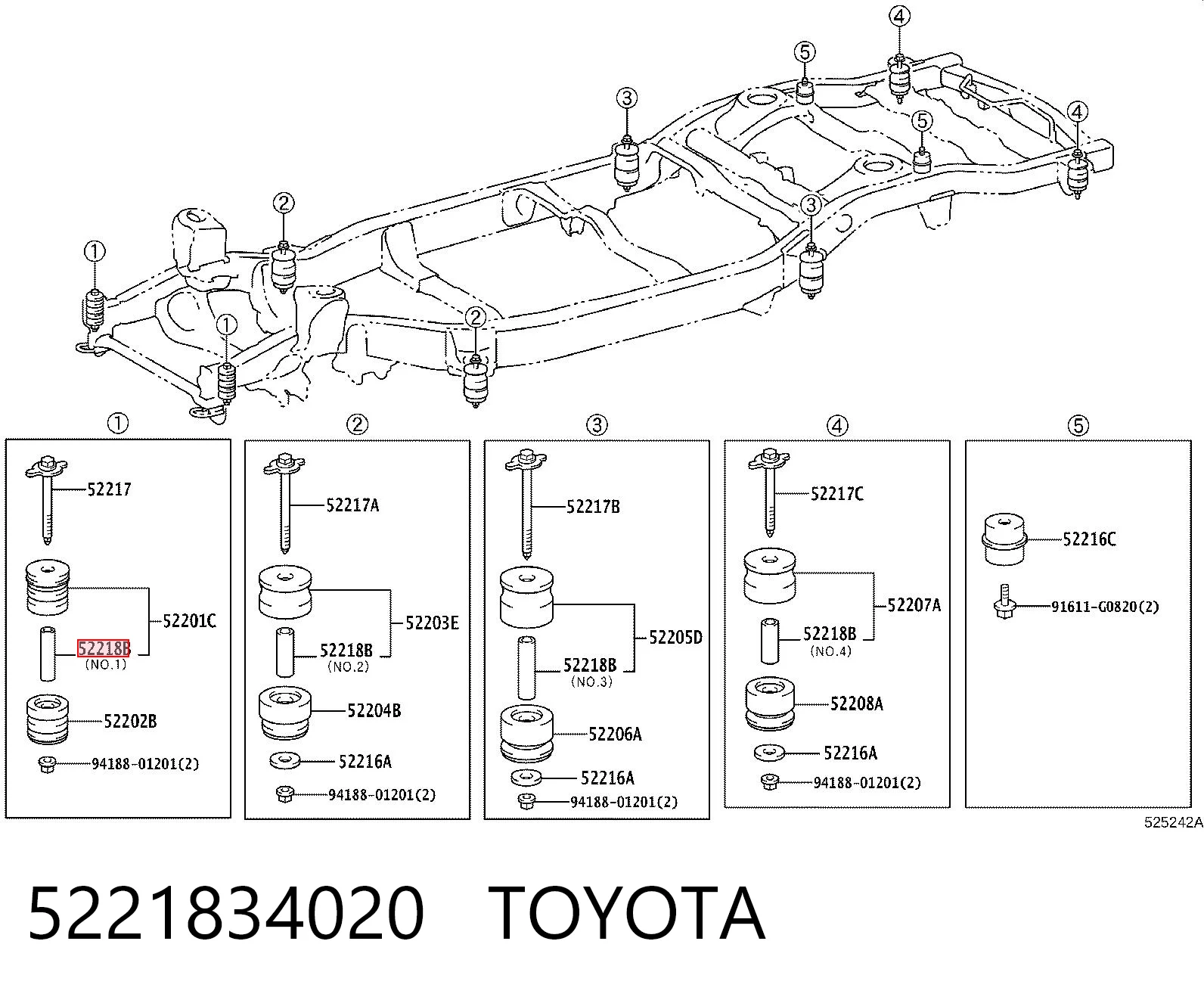 5221834020 Toyota