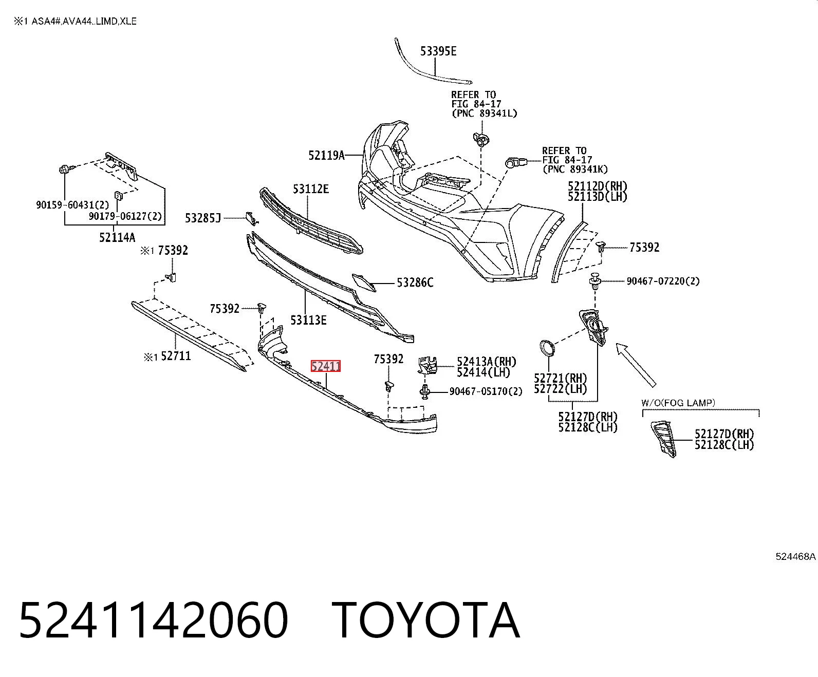 5241142060 Toyota