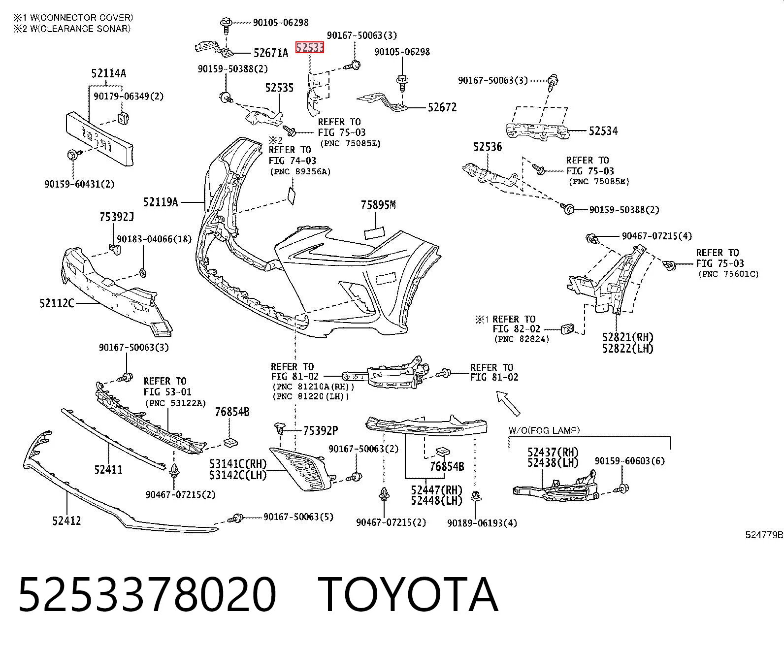 5253378020 Toyota