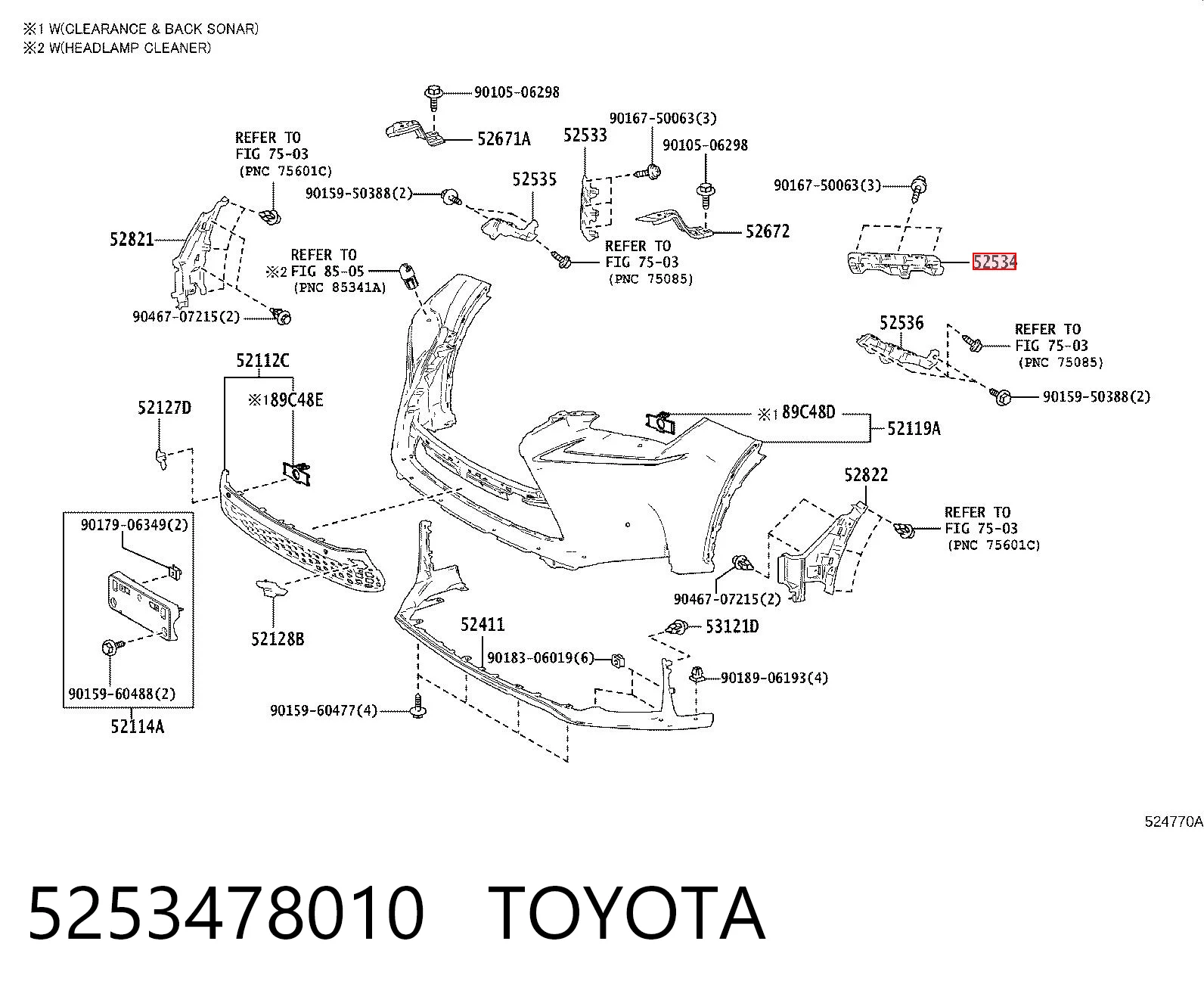 5253478010 Toyota