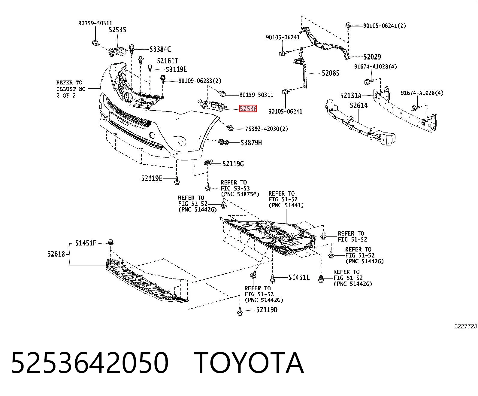 5253642050 Toyota