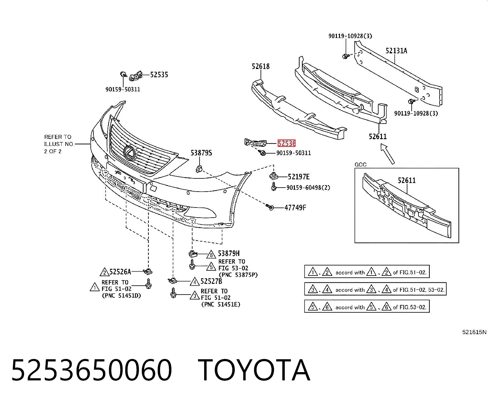 5253650060 Toyota