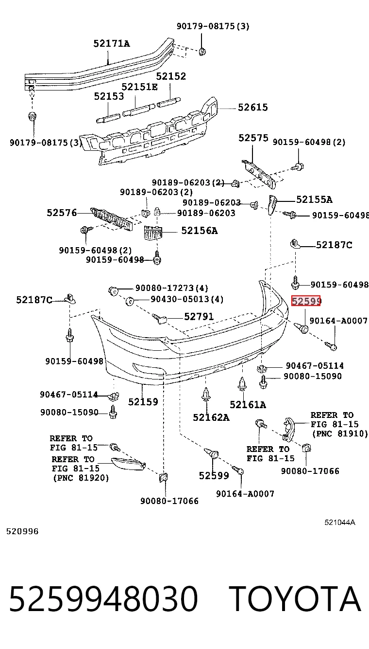 5259948030 Toyota