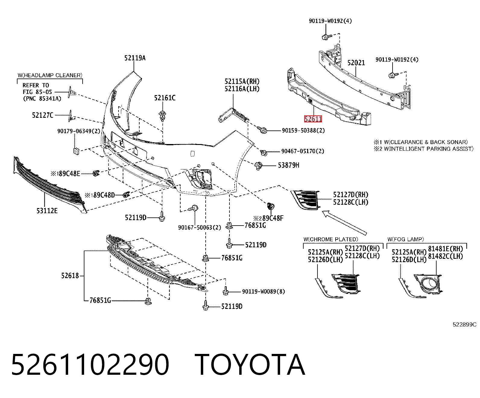 5261102290 Toyota