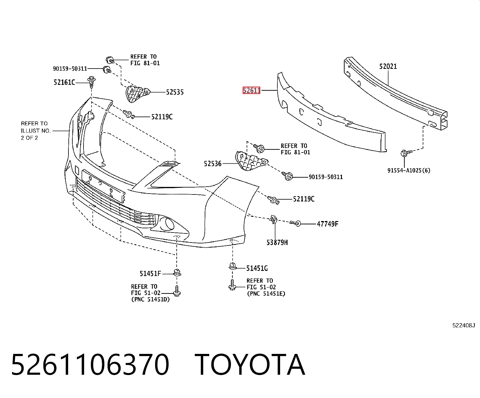 5261106370 Toyota