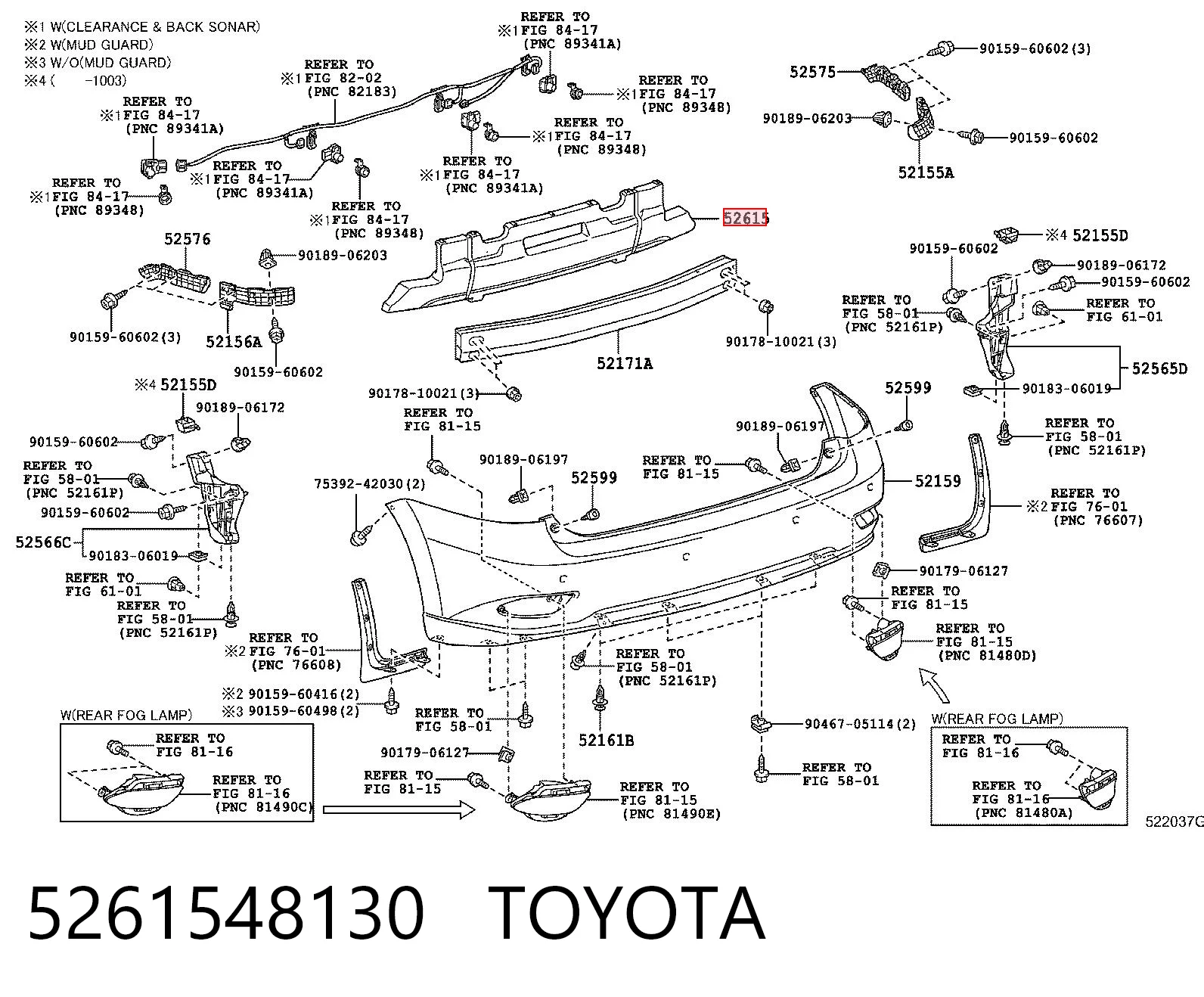 5261548130 Toyota