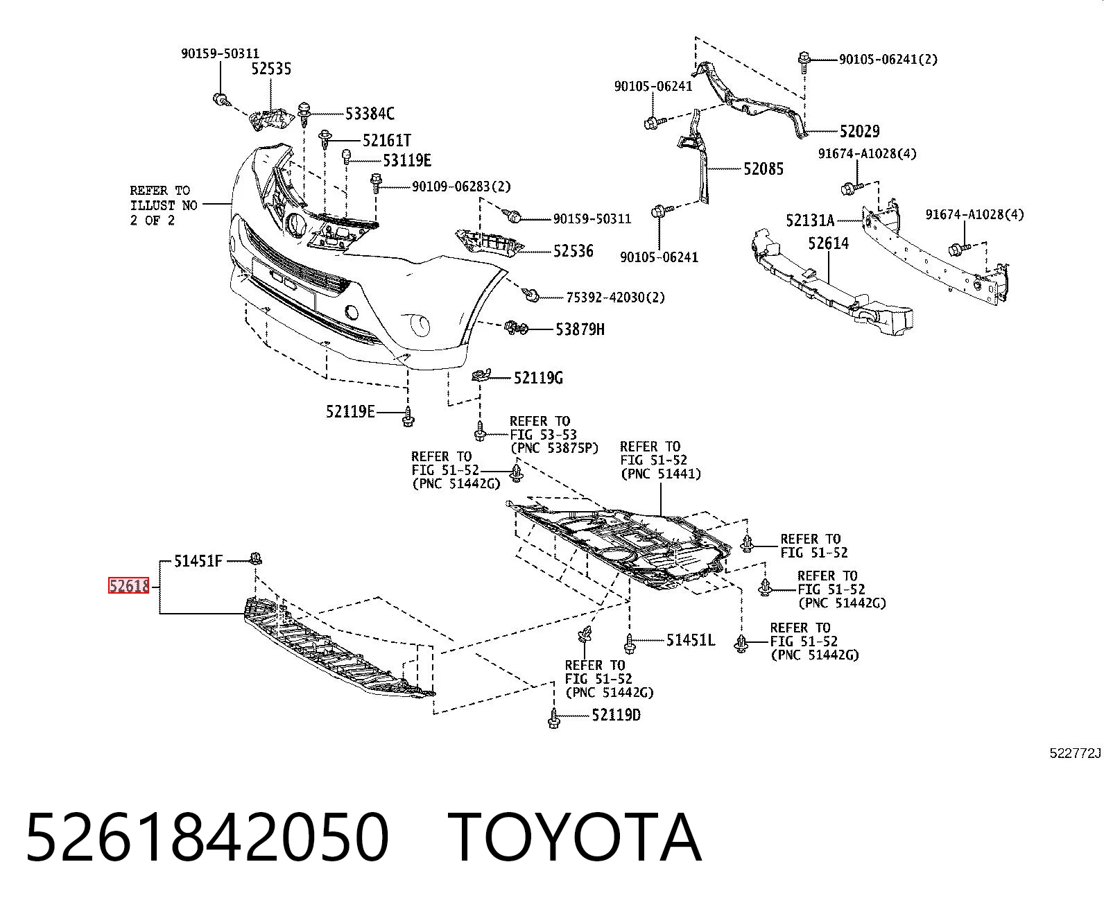 5261842050 Toyota