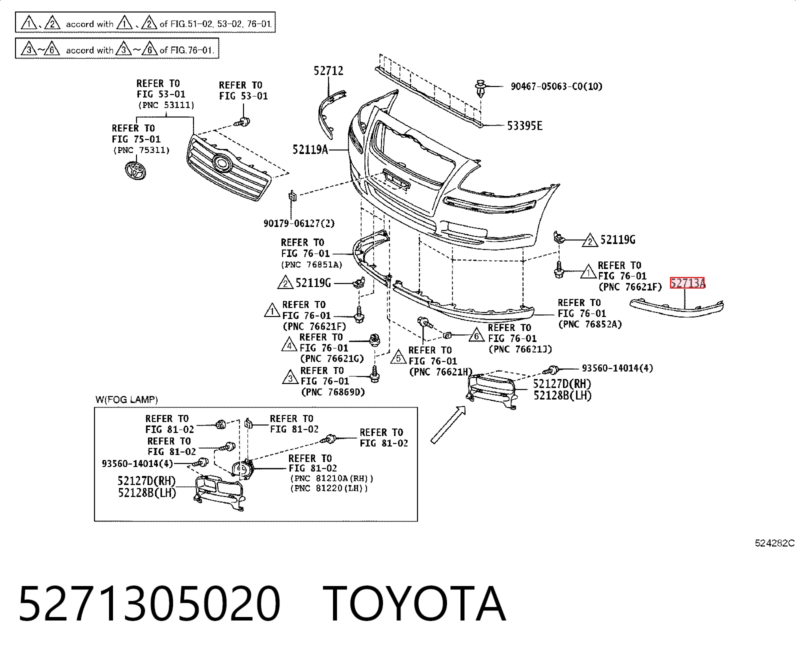 5271305020 Toyota
