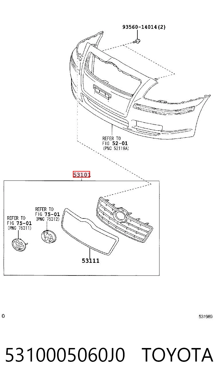 5310005060J0 Toyota