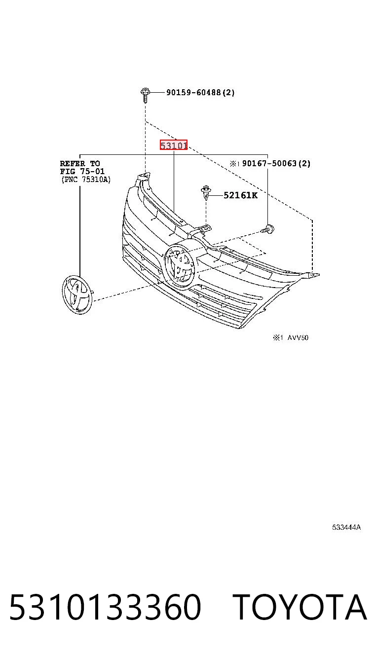 5310133360 Toyota