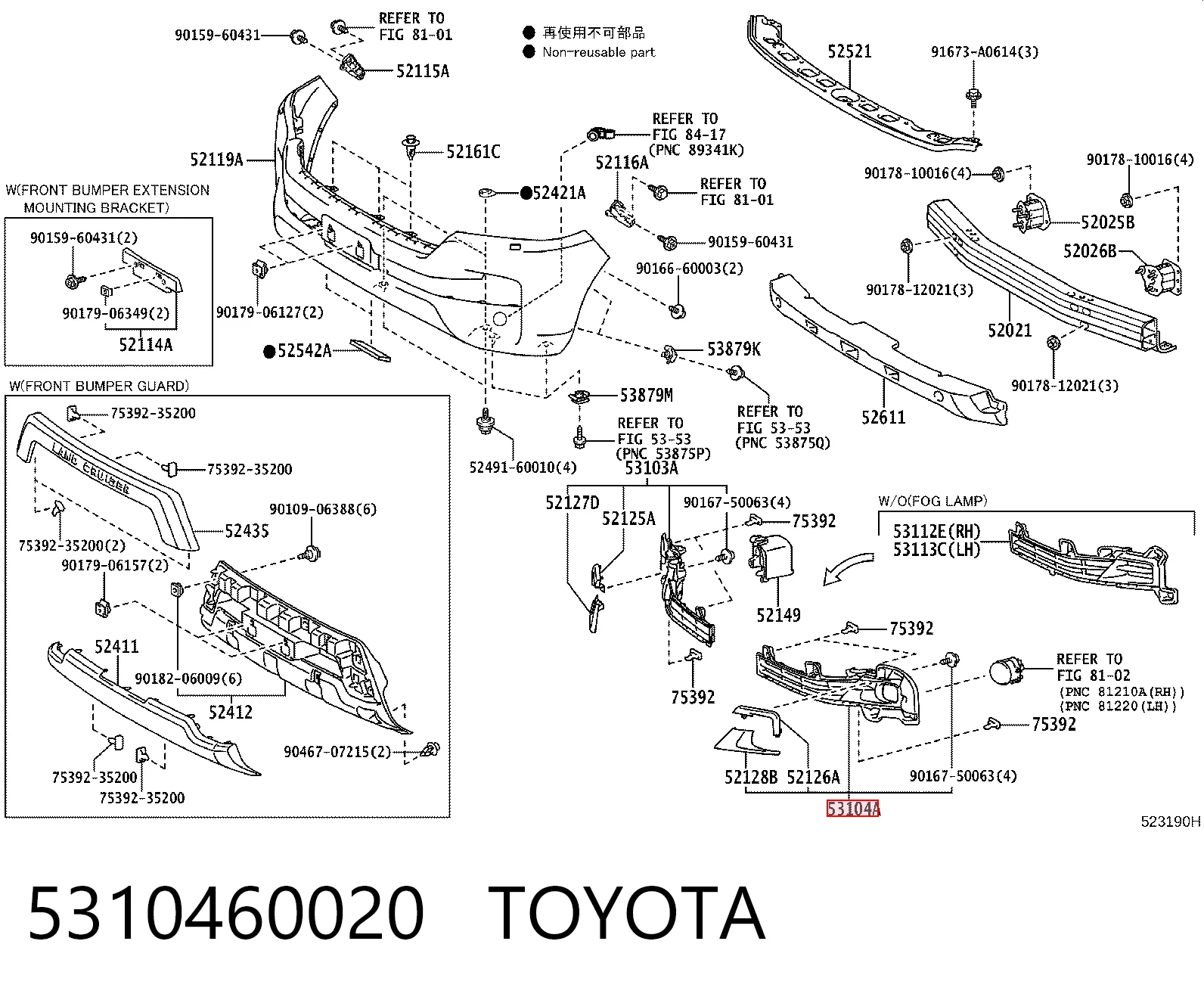 5310460020 Toyota
