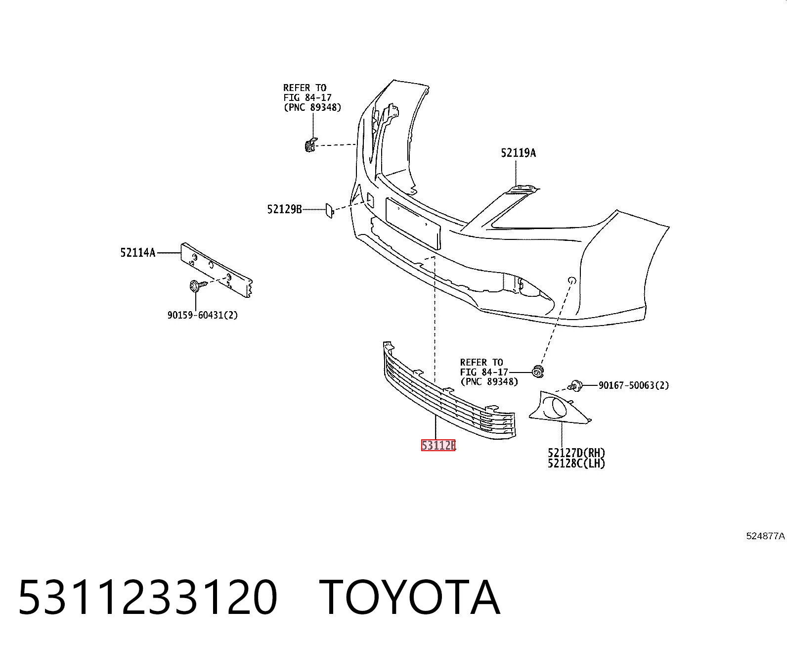 5311233120 Toyota