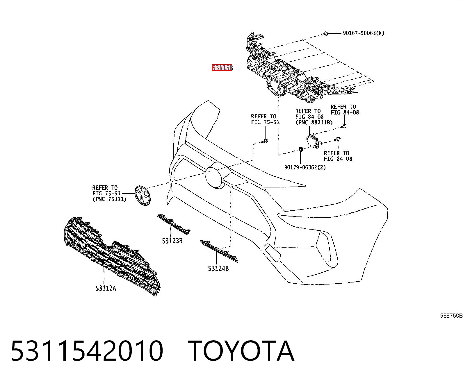 5311542010 Toyota
