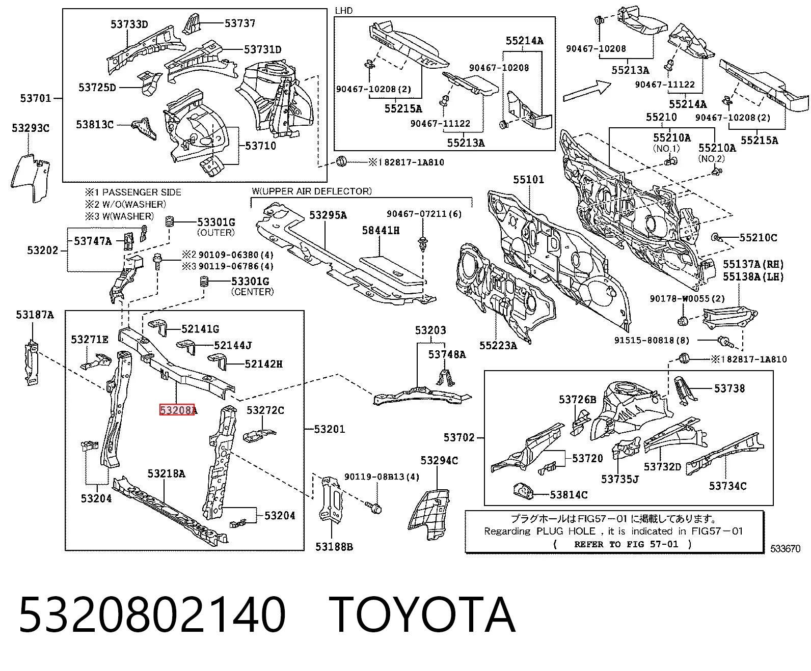 5320802140 Toyota