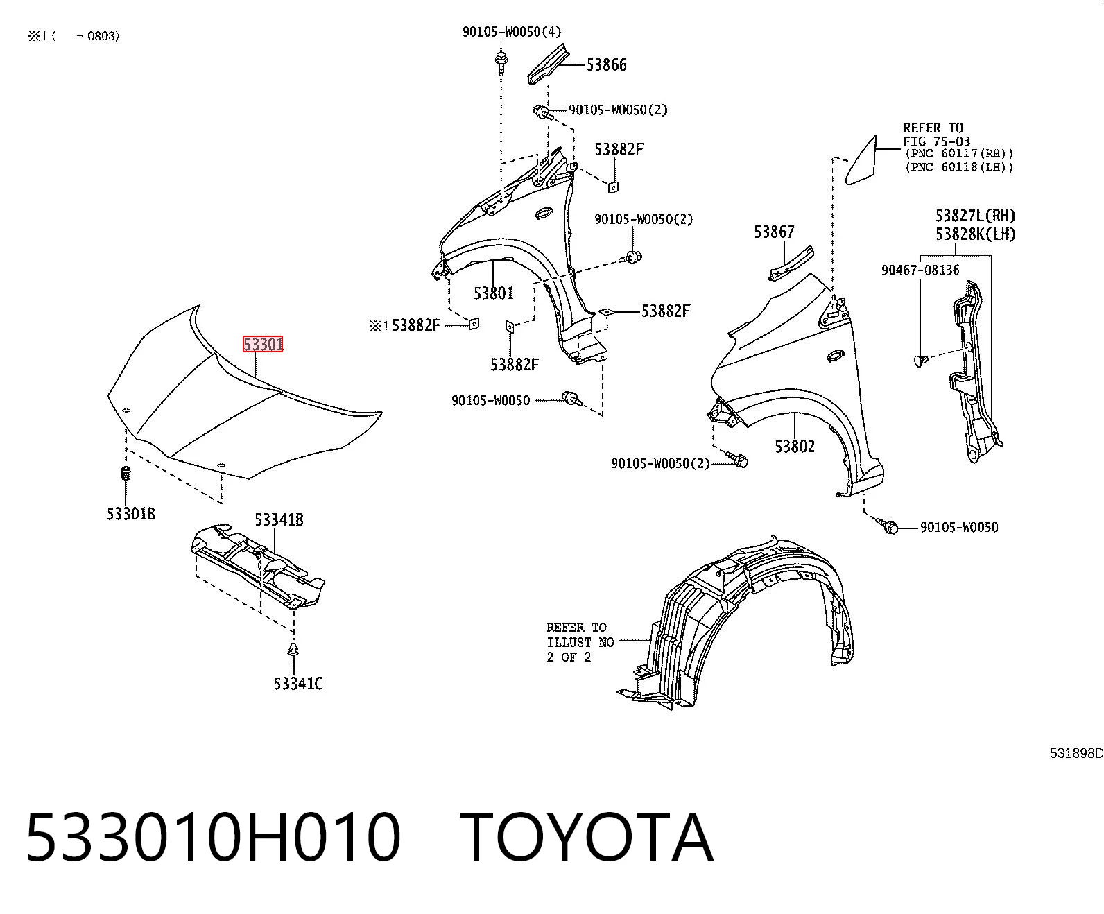 533010H010 Toyota
