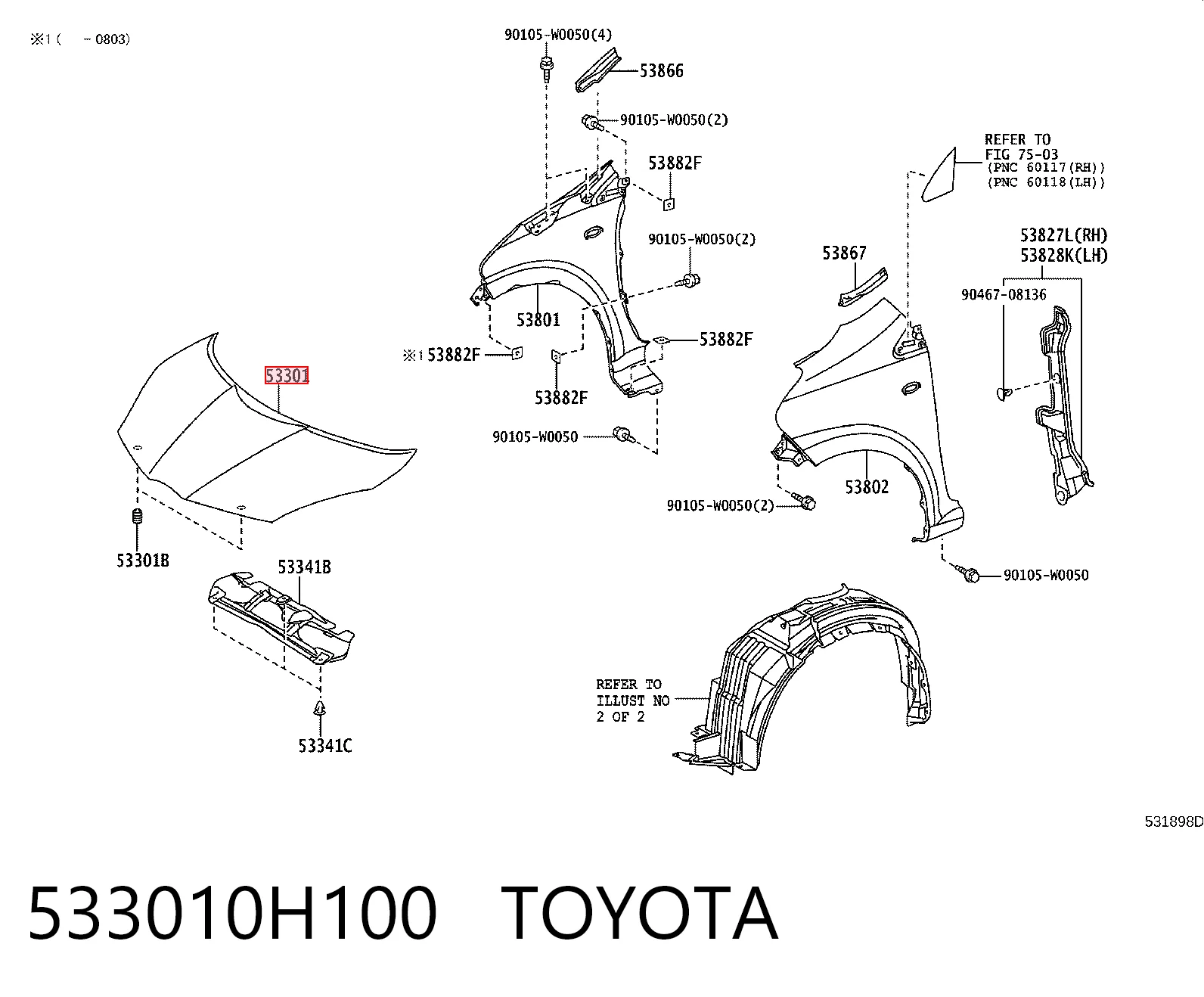 533010H100 Toyota