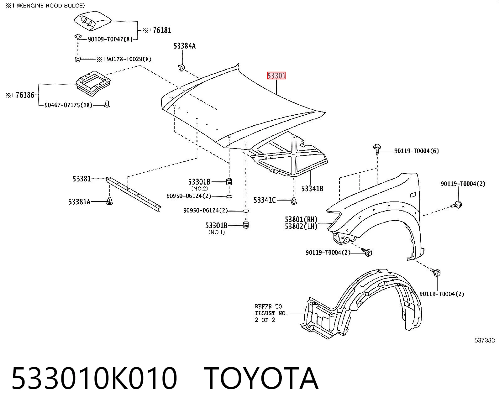 533010K010 Toyota