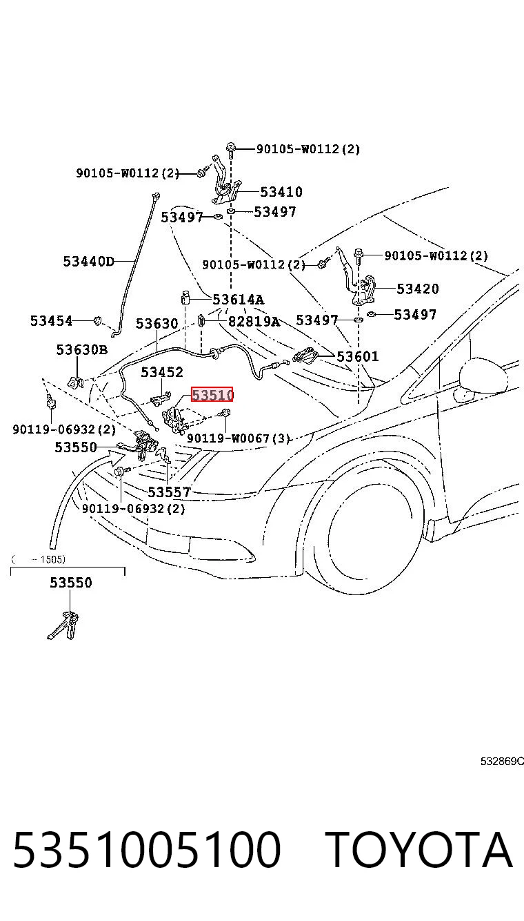 5351005100 Toyota