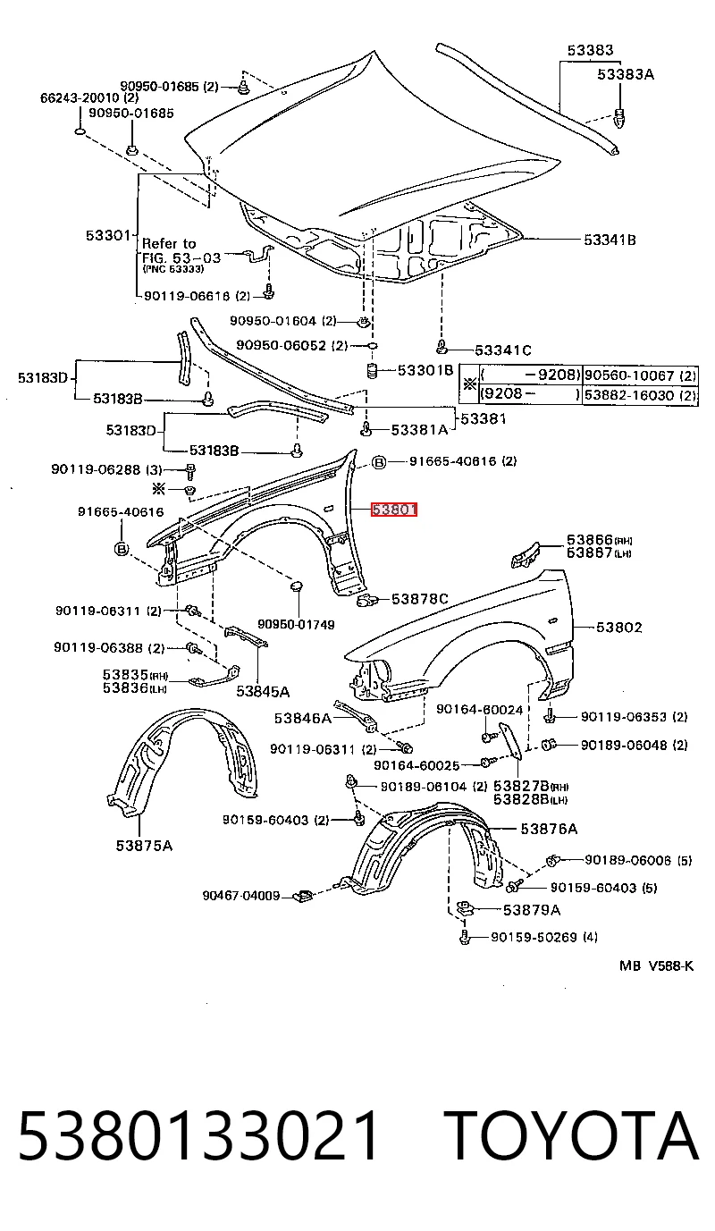  Toyota Camry  (1991-1996)