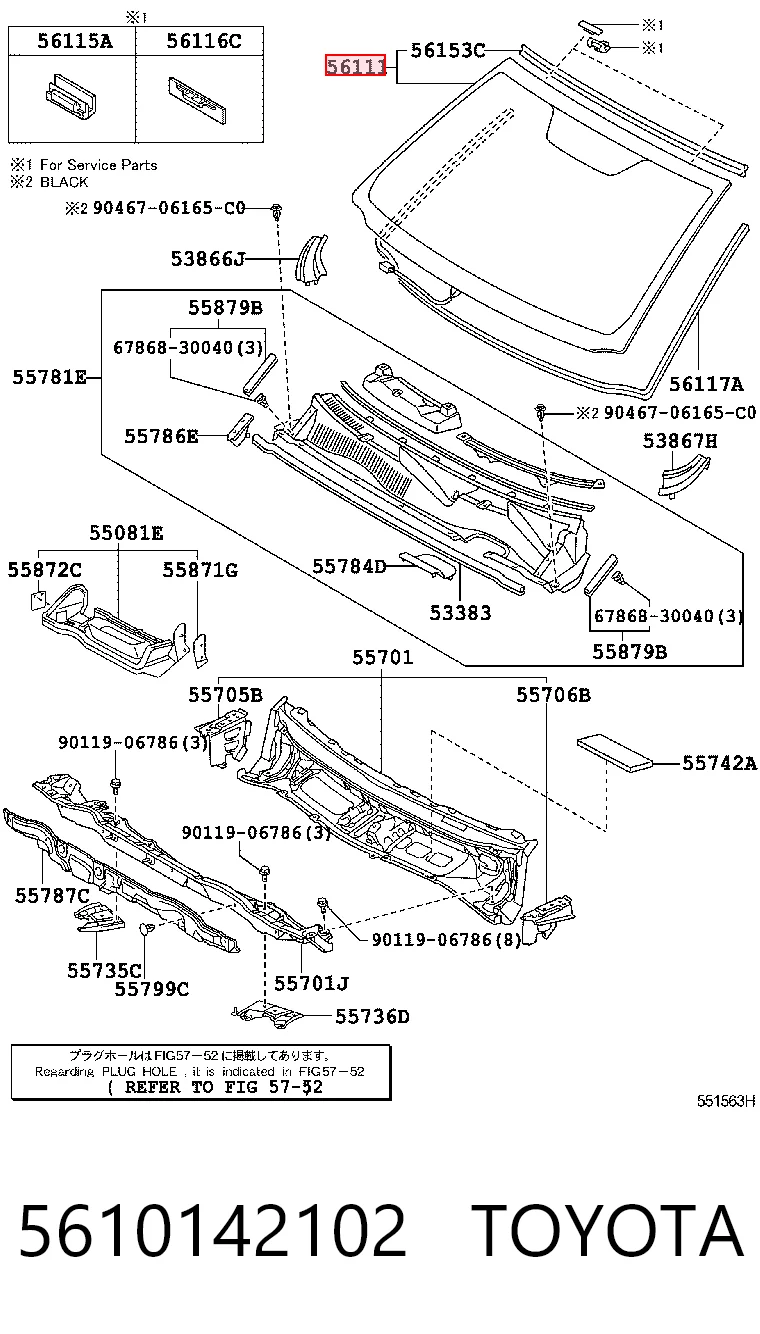 5610142102 Toyota
